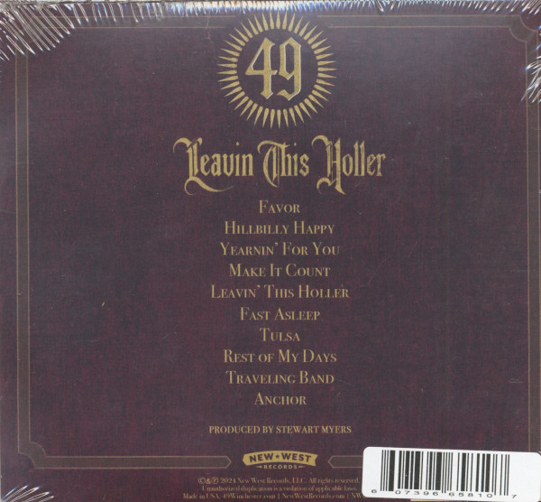 Leavin' This Holler (CD, Autographed, Ltd.)