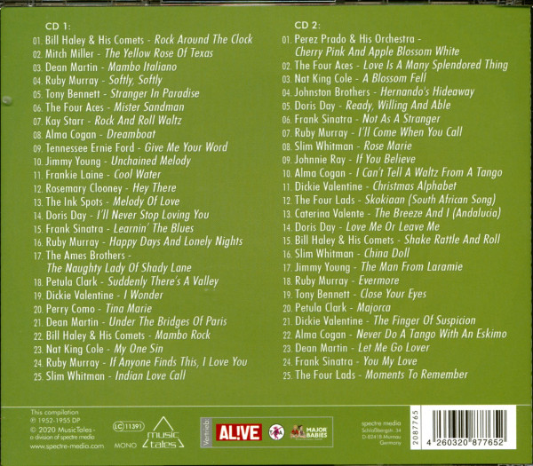 The Hits Of The Year 1955 (2-CD)