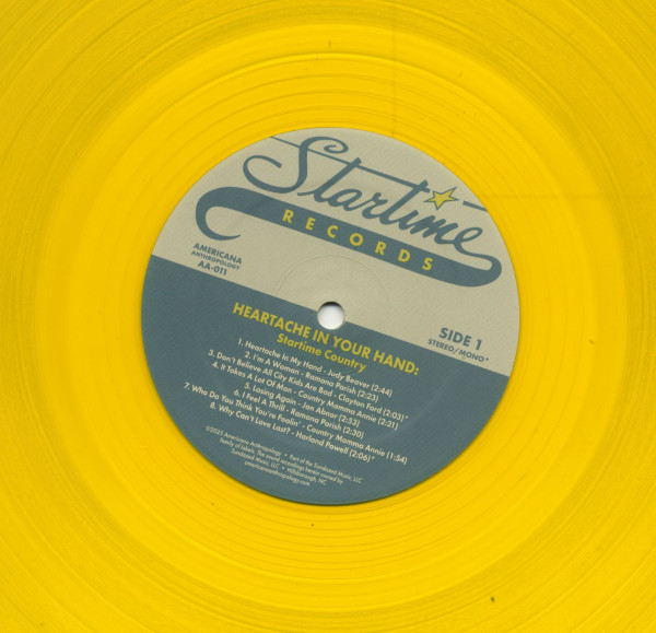 Heartache In Your Hand - Startime Country (LP, colored Vinyl)