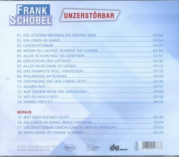 Unzerstörbar (CD)