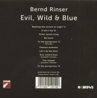 Aperçu: Evil, Wild & Blue (CD) Aperçu: Evil, Wild & Blue (CD)