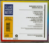 Aperçu: Broken English (CD) Aperçu: Broken English (CD)