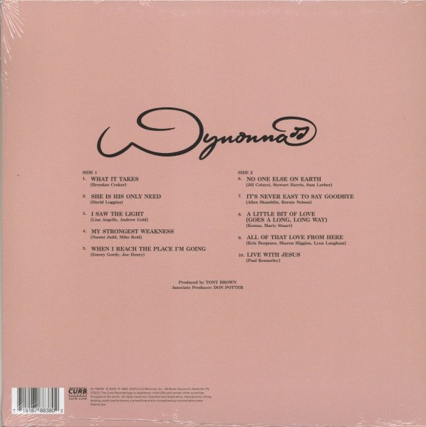 Wynonna (LP, colored 180g Vinyl, Ltd.)