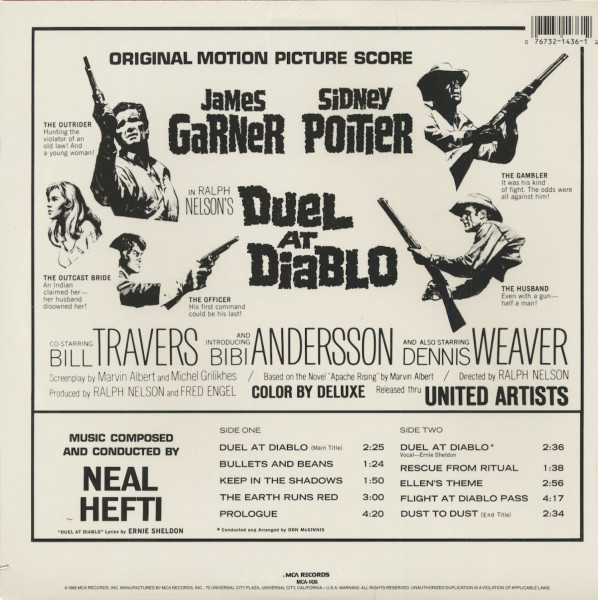 Duel At Diablo - Soundtrack (LP)