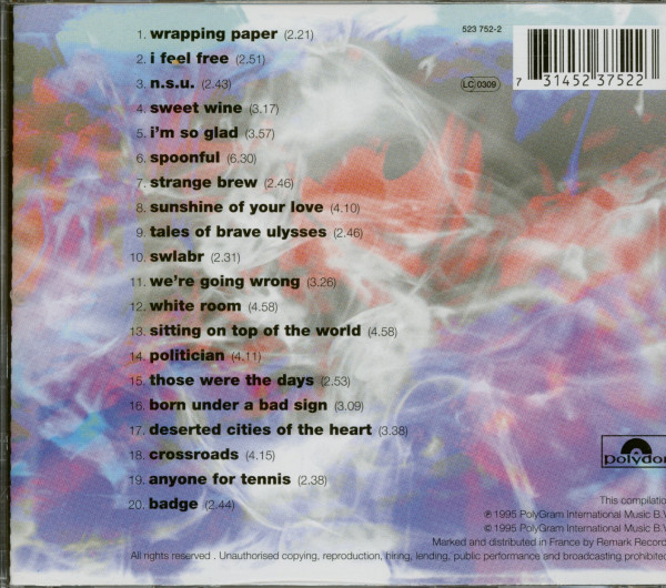 The Very Best Of Cream (CD)