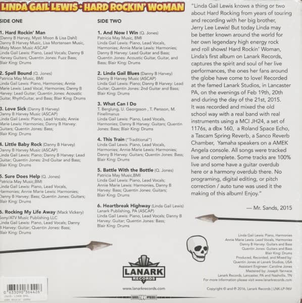 Hard Rockin' Woman (LP)