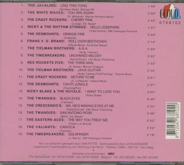 Indorock Unreleased (CD)