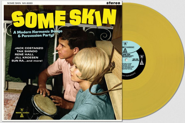 Some Skin - A Modern Harmonic Bongo & Percussion Party!! (LP, colored Vinyl)