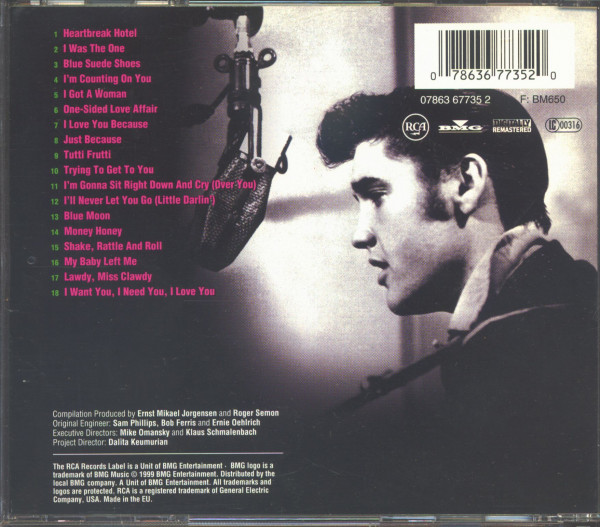 Elvis Presley (CD, EU Version)