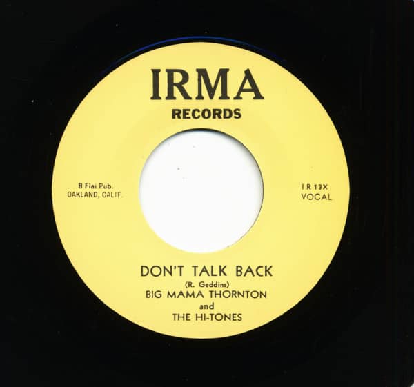Don't Talk Back - Big Mama's Coming Home (7inch, 45rpm) Don't Talk Back - Big Mama's Coming Home (7inch, 45rpm)
