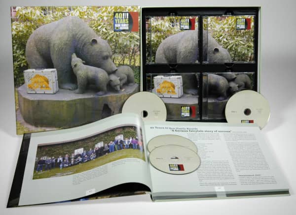 40 Years Bear Family Records (3-CD - 1-DVD Deluxe Box Set)