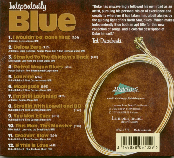Robillard, Duke Independently Blue