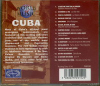 Aperçu: Cuba - The World Of Music (CD) Aperçu: Cuba - The World Of Music (CD)