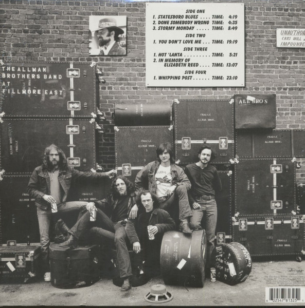 The Allman Brothers Band At At Fillmore East (2-LP, 180g Vinyl)