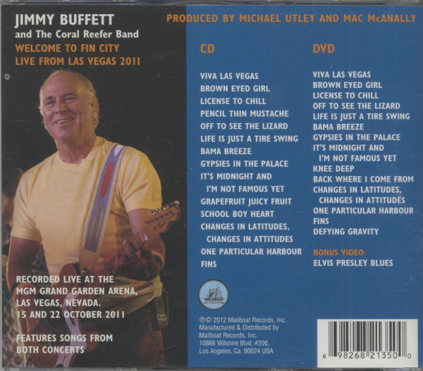 Welcome To Fin City - Live From Las Vegas 2011 (CD + DVD)