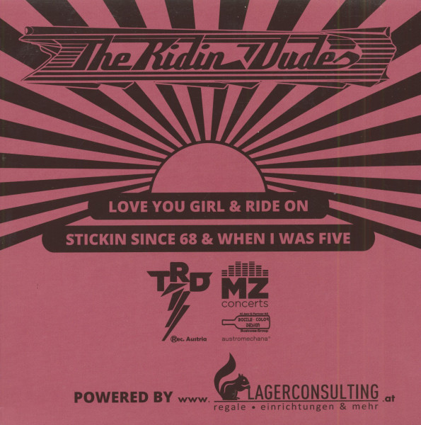 Love You Girl (7inch, EP, Pink Vinyl, PS, SC, Ltd.)