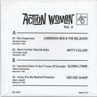 Aperçu: Action Women Vol.2 - A female Soul Rhythm&Blues Explosion! (7inch, 45rpm, EP) Aperçu: Action Women Vol.2 - A female Soul Rhythm&Blues Explosion! (7inch, 45rpm, EP)
