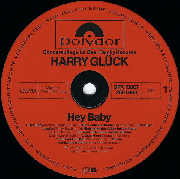 Der Rocker - Hey Baby (LP)