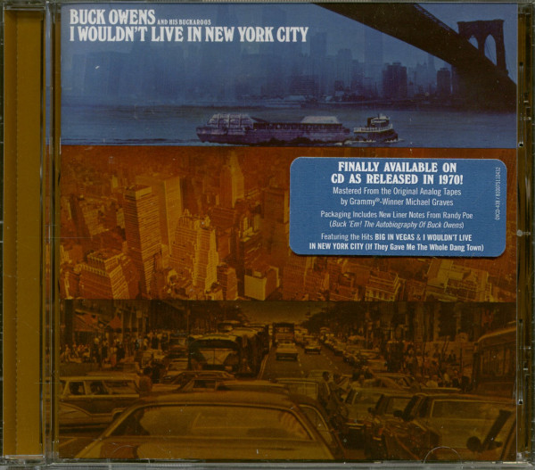 I Wouldn't Live In New York City (CD) I Wouldn't Live In New York City (CD)