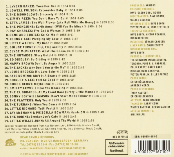 1955 - 29 R&B Classics That Rocked The Jukebox (CD)