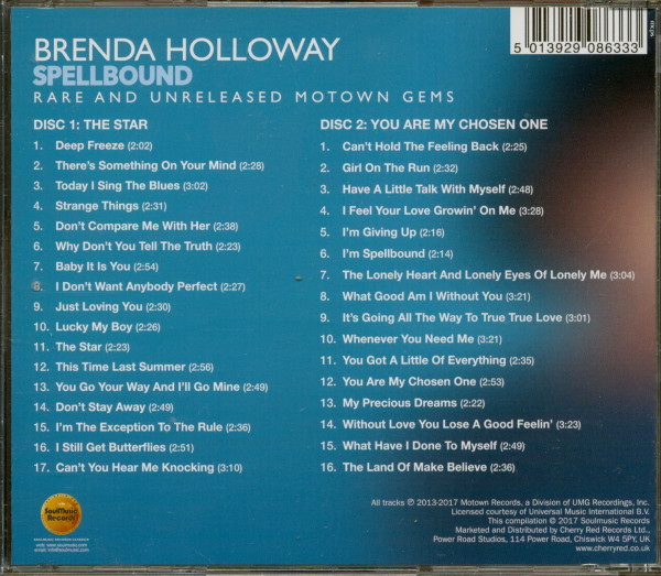 Spellbound - Rare And Unreleased Motown Gems (2-CD)