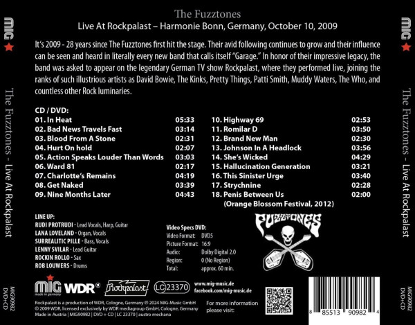 Live At Rockpalast (CD & DVD)