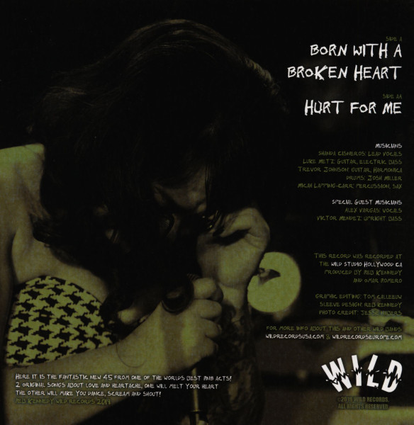 Born With A Broken Heart - Hurt For Me (7inch, 45rpm)