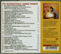 Aperçu: The International Connie Francis - Connie Sings In Nine Languages! (CD) Aperçu: The International Connie Francis - Connie Sings In Nine Languages! (CD)