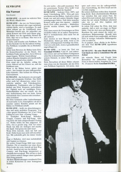 Graceland Extra Magazin Nr.09 - 1985