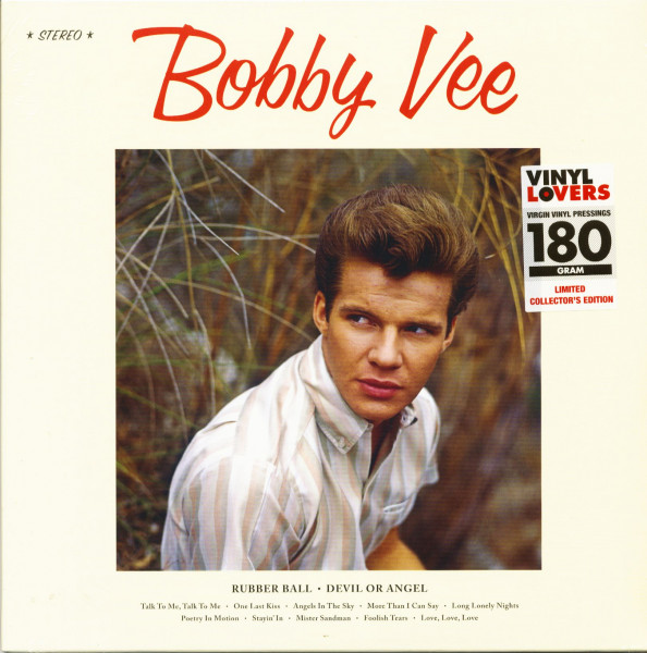Bobby Vee (LP, 180g Vinyl, Ltd.) Bobby Vee (LP, 180g Vinyl, Ltd.)