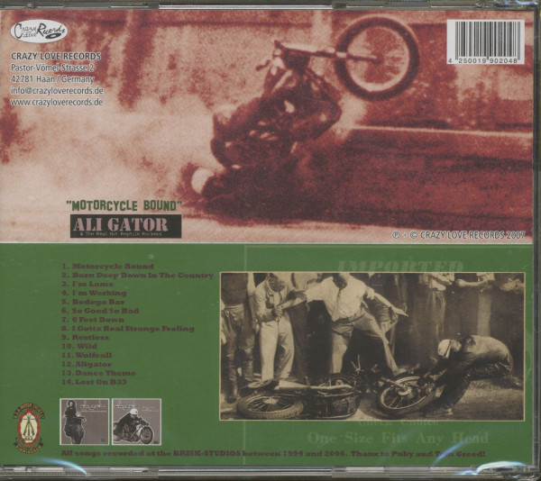 Motorcycle Bound (CD)