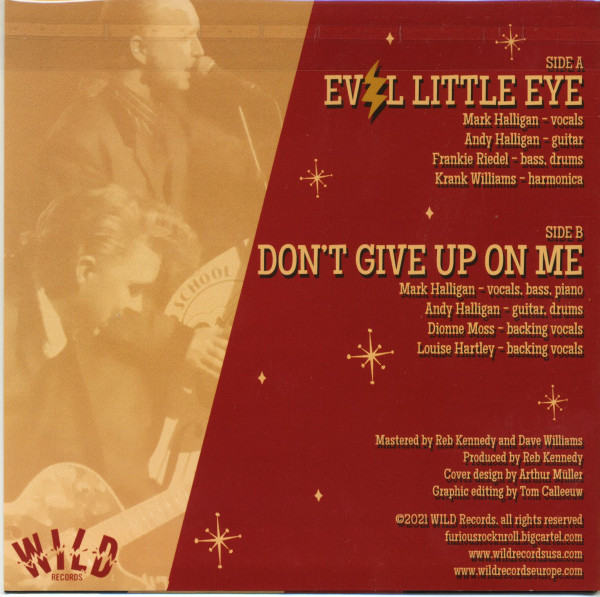 Evil Little Eye - Gon't Give Up On Me (7inch, 45rpm)