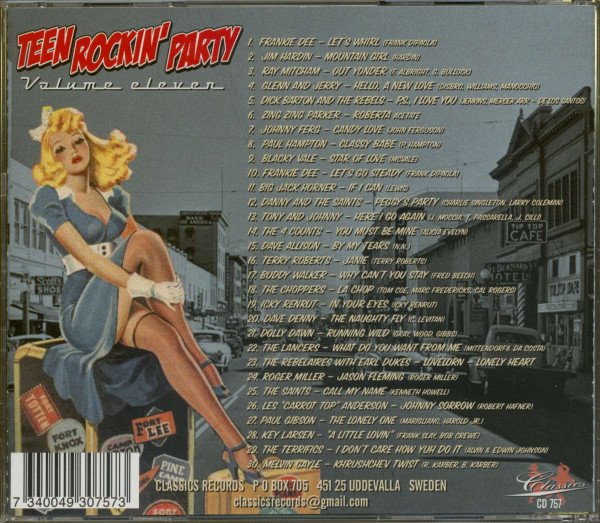 Teen Rockin' Party Vol.11 (CD)