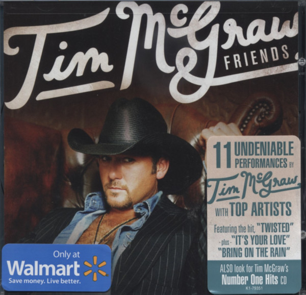 Mcgraw, Tim & Friends (2013) Walmart Only Custom Pressing Mcgraw, Tim & Friends (2013) Walmart Only Custom Pressing