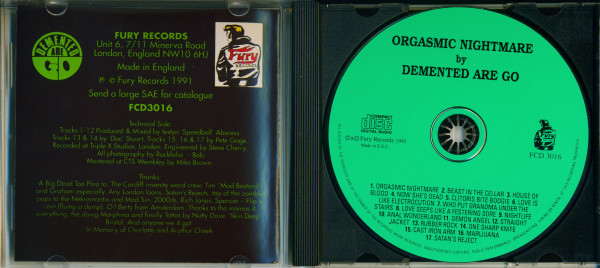 Orgasmic Nightmare (CD)