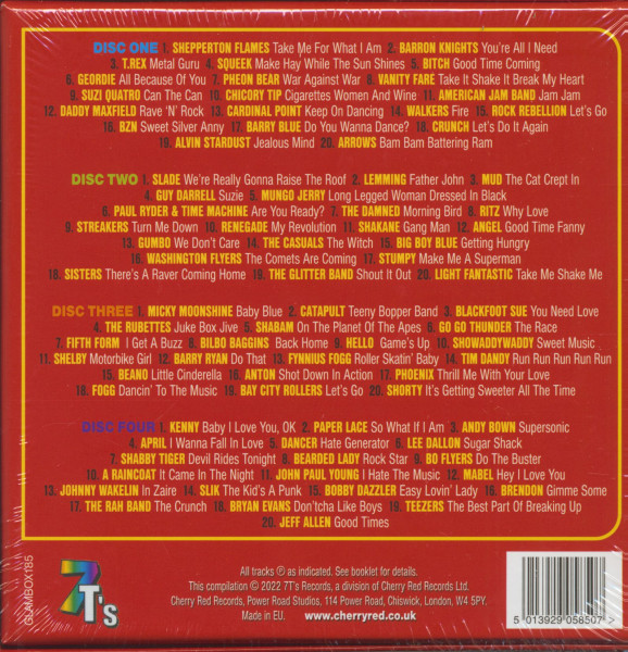 Can the Glam - 80 Glambusters (4-CD Box Set)