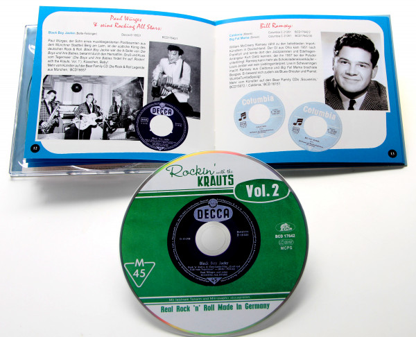 Rockin' With The Krauts - Real Rock 'n' Roll Made In Germany (CD), Vol. 2