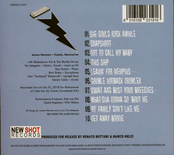 The Bluesmoose Session (CD)