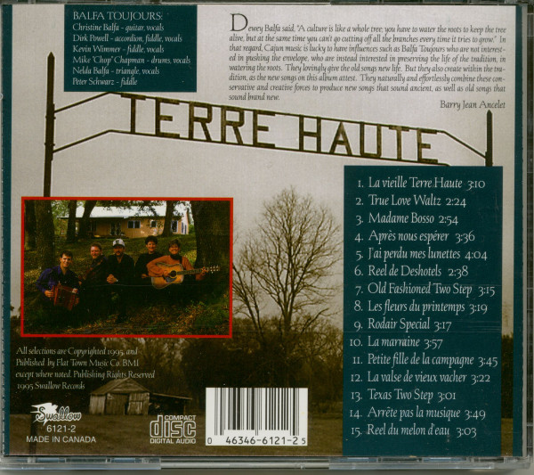 A Vieille Terre Haute (CD)