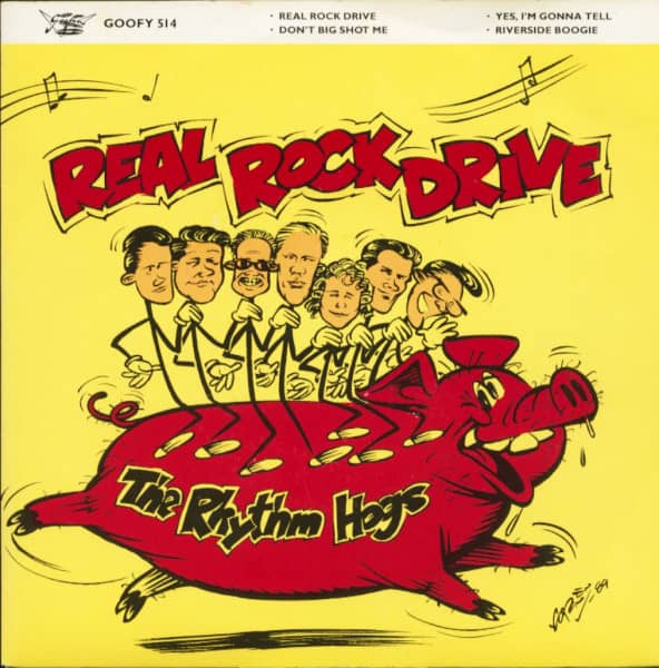 Real Rock Drive (EP, 7inch, 45rpm, PS, SC)