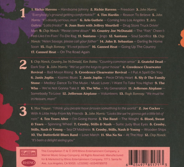 Woodstock: Back To The Garden (50th Anniversary Collection) (3-CD)