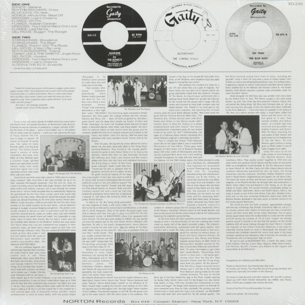 Bloodshot! - The Gaity Records Story Vol.1 (LP)