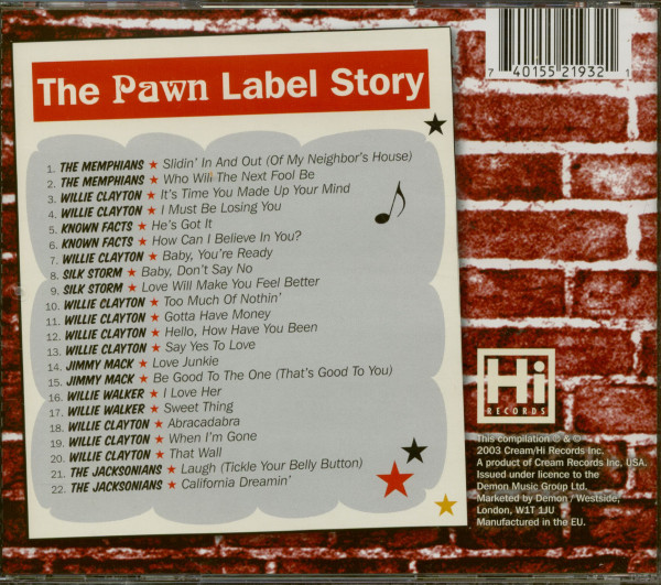 Pawn Stars - The Pawn Label Story (CD)