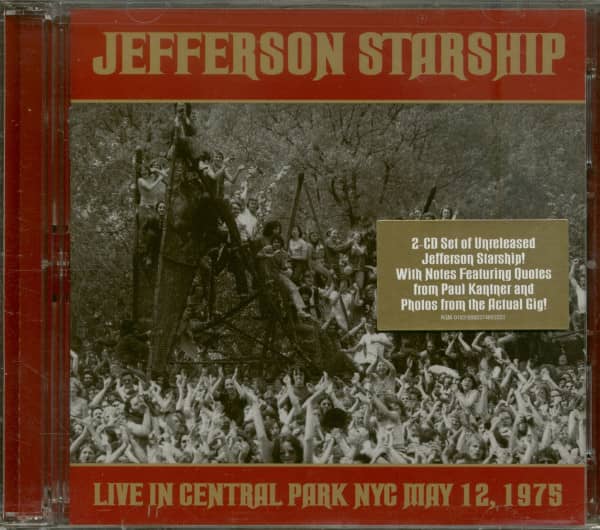 Live In Central Park NYC - May 12, 1975 (2-CD)