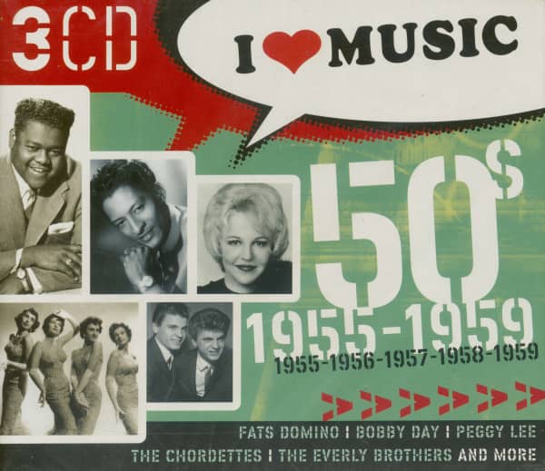 I Love Music 1955-1959 (3-CD) I Love Music 1955-1959 (3-CD)