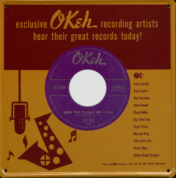 Collector Card Vol.1 - Link Davis Gumbo Ya-Ya Collector Card Vol.1 - Link Davis Gumbo Ya-Ya