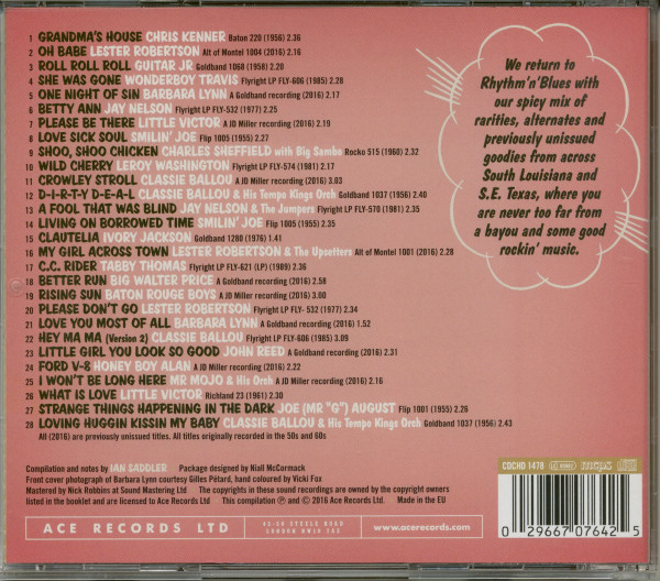 Rhythm 'n' Bluesin' By The Bayou - Nights Of Sin, Dirty Deals And Love Sick Souls (CD)