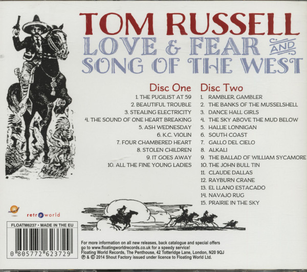 Love & Fear - Song Of The West (2-CD)