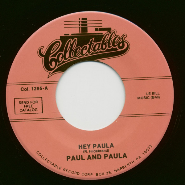 Hey Paula - All I Want Is You (7inch, 45rpm) Hey Paula - All I Want Is You (7inch, 45rpm)