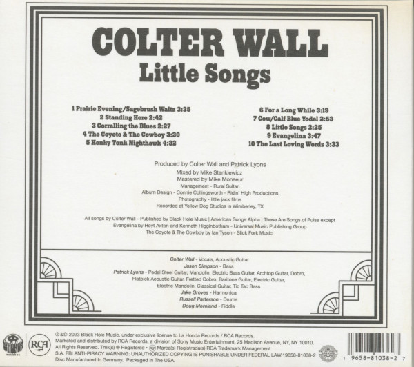 Little Songs (CD)